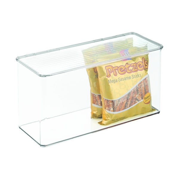 Prozirna kutija za pohranu s poklopcem IDSIGN, 14,5 x 34 cm-image-3