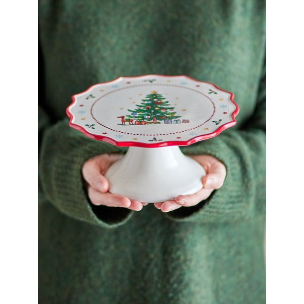 Keramički etažer s božićnim motivom Naive – Bloomingville-image-1