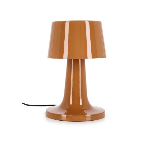 Narančasta metalna LED stolna lampa s metalnim sjenilom (visina 51 cm) Turner – Bizzotto