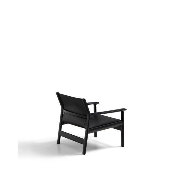 Crna kožna fotelja Jan – Kave Home-image-4