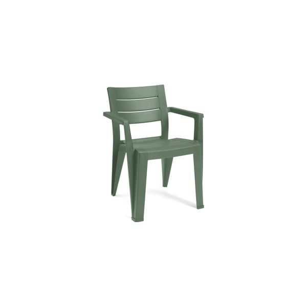 Zelena plastična vrtna stolica Julie – Keter
