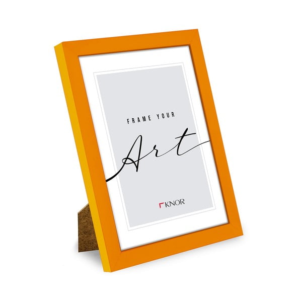 Narančasti stojeći/viseći okvir 20x26 cm – knor