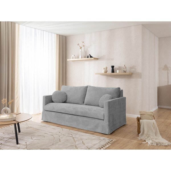 Svijetlo siva presvlaka trosjed Paphos – Ropez-image-2