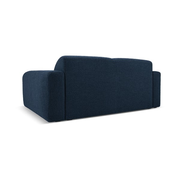 Tamno plava sofa od bouclé tkanine 170 cm Molino – Micadoni Home-image-3