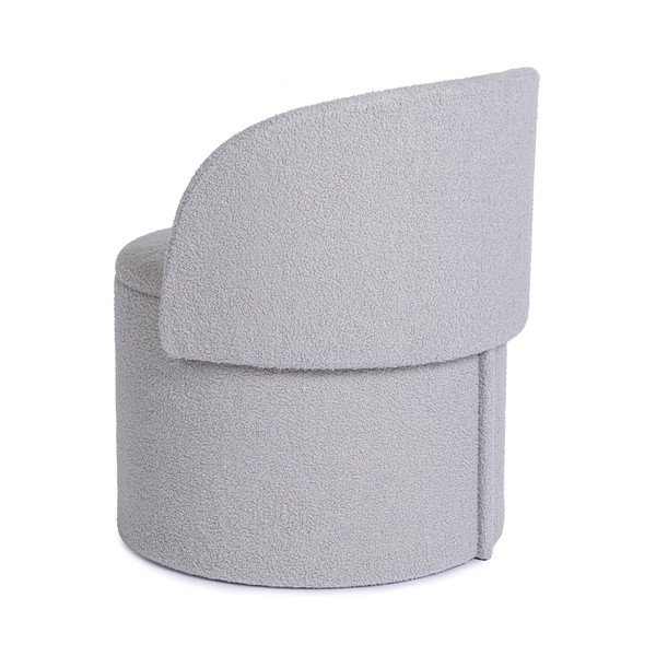 Svijetlo sivi tabure od bouclé tkanine Anthea – Yes Everyday-image-2