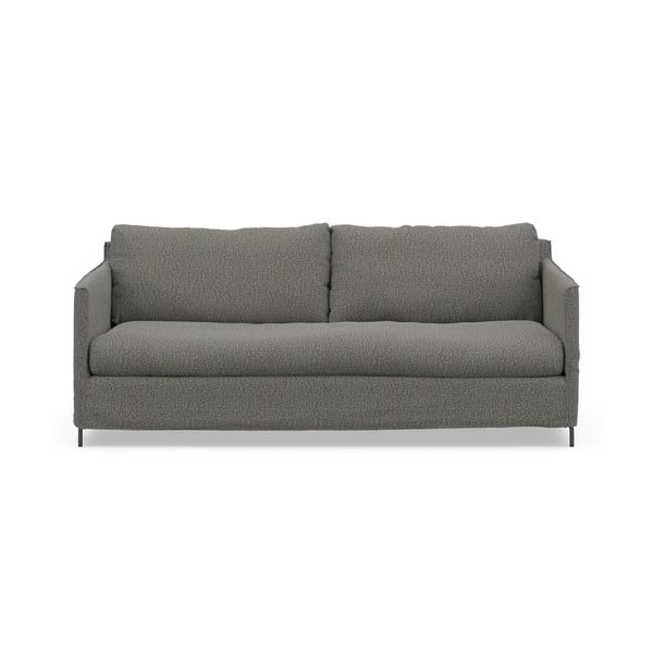Tamno siva sofa 198 cm Petito – Furninova 
