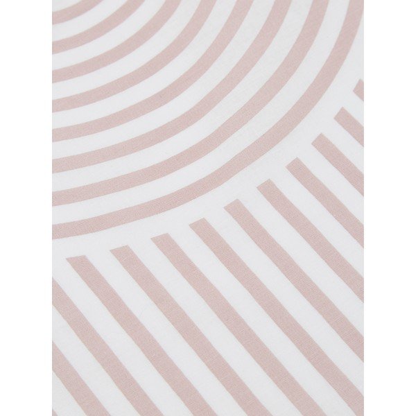 Ružičasto-bijela posteljina od pamuka Ranching Westwing Collection Arcs, 155 x 220 cm-image-3