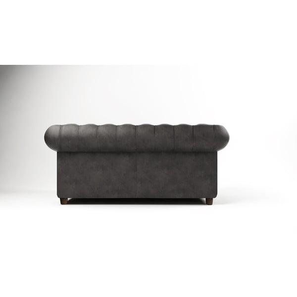 Antracit baršunasta sofa 184 cm Cambridge - Ropez-image-2