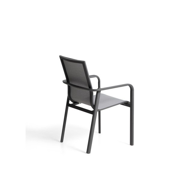 Siva vrtna stolica Canea – Kave Home-image-2