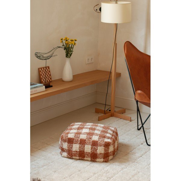 Smeđi dječji tabure Vichy Toffee – Lorena Canals-image-1