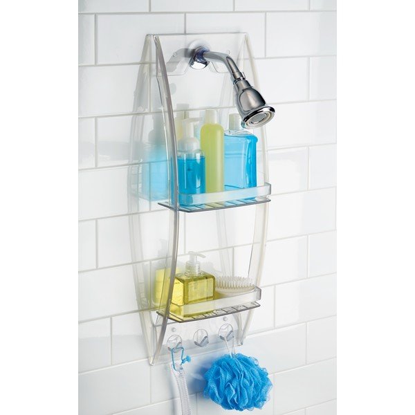 Prozirni držač za kupaonicu iDesign, 23 x 73 cm-image-1