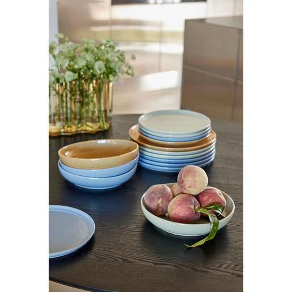 Krem desertni tanjur od kamenine ø 23 cm Amare – Hübsch-image-1