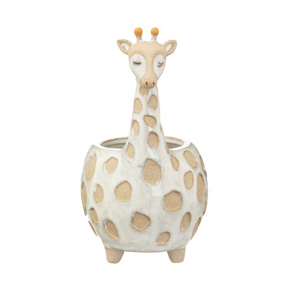 Bijela lončanica Sass & Belle Gina Giraffe, Ø 7,5 cm-image-2
