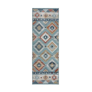 Plava vanjska staza 80x230 cm Avery Blue – Flair Rugs