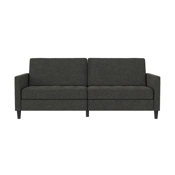 Tamno siva baršunasti sofa 207 cm Presley – Støraa