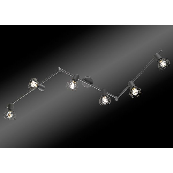Crni reflektor 8x148 cm Ran – Fischer & Honsel-image-2