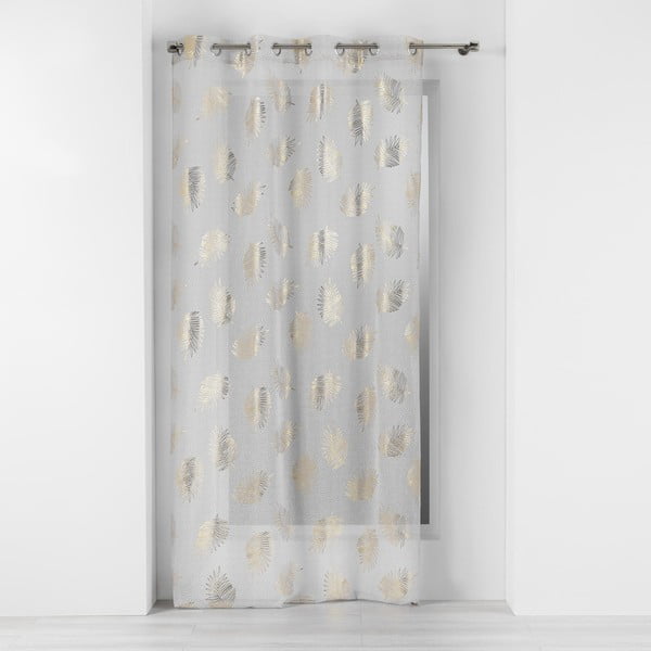 Bež/u zlatnoj boji prozirna zavjesa 140x280 cm Sunny – douceur d'intérieur