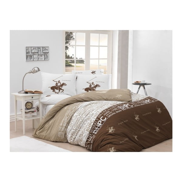 Posteljina za bračne krevete s plahtama BHPC Greaves, 200 x 220 cm