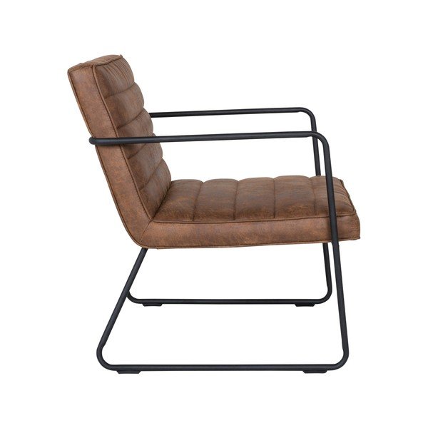 Smeđa fotelja Canett Pelham-image-2