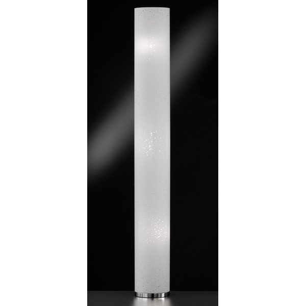 Bijela stojeća svjetiljka s tekstilnim sjenilom (visina 156 cm) Thor – Fischer & Honsel-image-1
