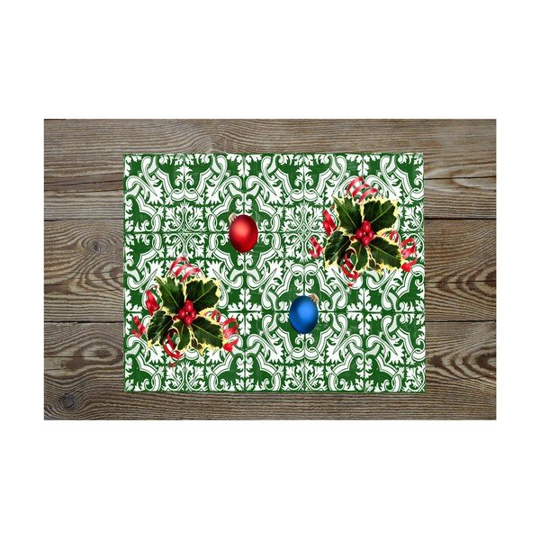 Set od 2 pravokutne prostirke za stol Crido Consulting Festive Mosaic, 40 x 30 cm-image-1