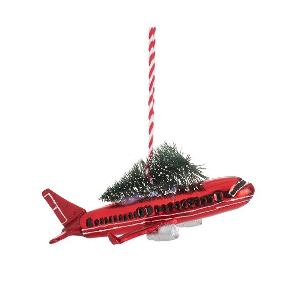 Ukas za božićno drvce 5,5 cm Airplane – Sass & Belle