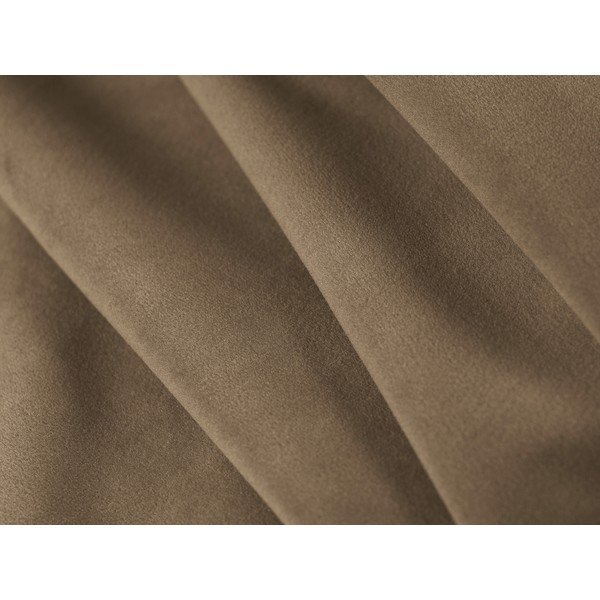 Smeđe-siva baršunasti sofa 140 cm Abby – Micadoni -image-3