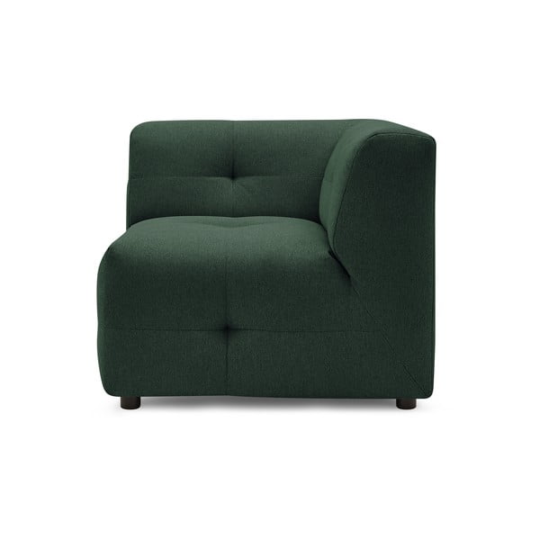 Tamnozeleni kauč modul Kleber - Bobochic Paris-image-1