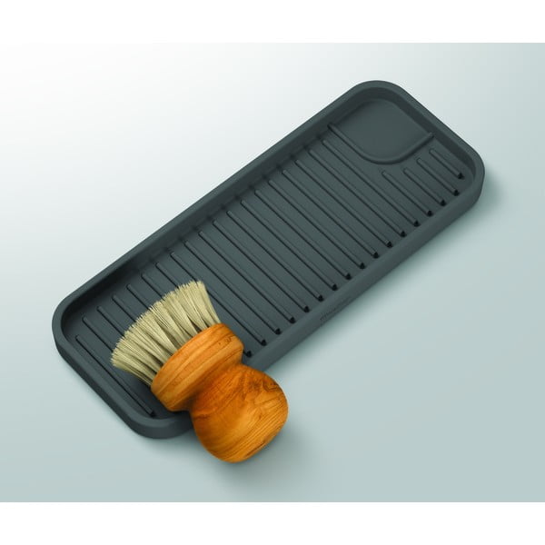 Sivi silikonski organizator za sudoper – Metaltex-image-4