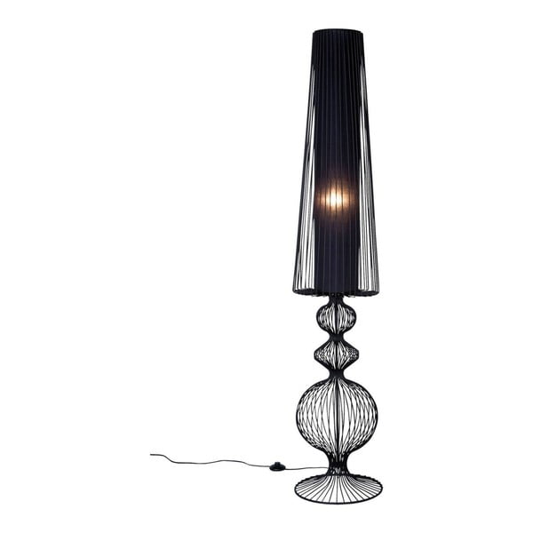 Crna podna svjetiljka Kare Design Swing