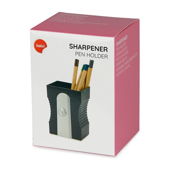 Plastičan uredski organizator za dopisnice Sharpener – Balvi-image-3