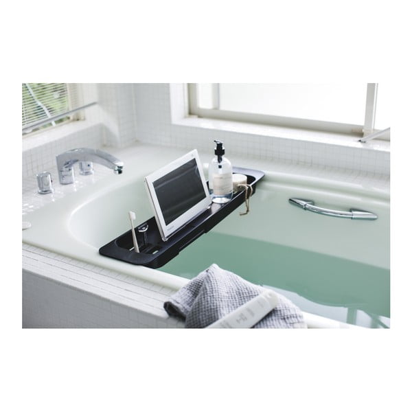 Crna podesiva polica za kadu YAMAZAKI Tower-image-3