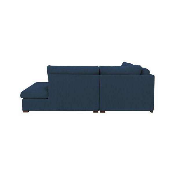 Plava kutna garnitura Windsor & Co Sofas Daphne, desni kut-image-4