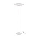 Bijela LED stojeća svjetiljka s metalnim sjenilom (visina 140 cm) Lund – Candellux Lighting