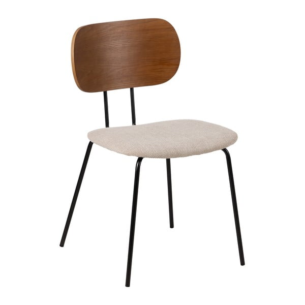 Smeđe/krem blagovaonske stolice u setu 4 kom Cleo – Ixia