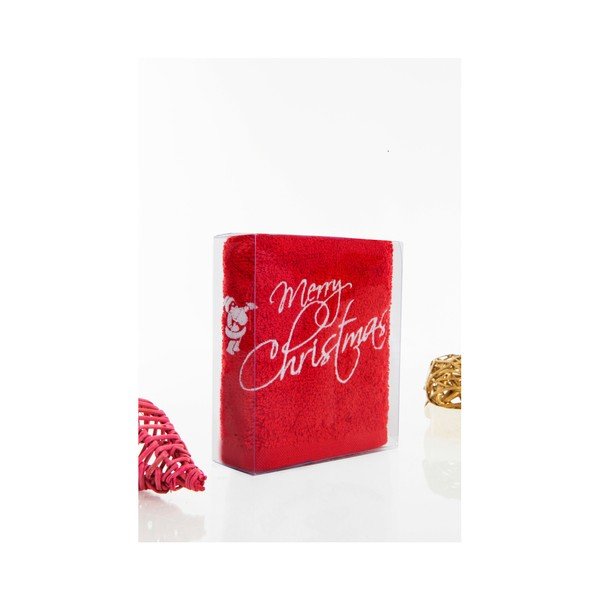 Ručnik Christmas Merry Red, 30 x 50 cm-image-2