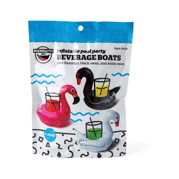 Set od 3 stalka za piće za napuhavanje Big Mouth Inc. Birds-image-2