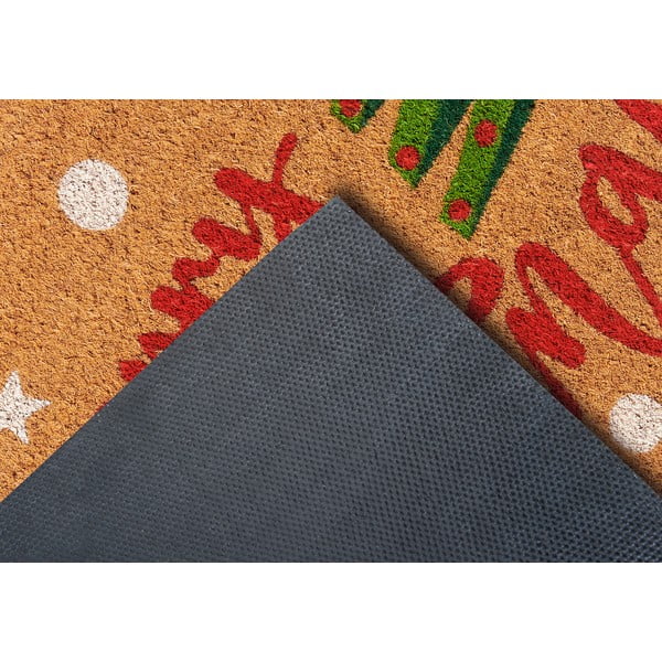 Otirač s božićnim motivom od kokosovih vlakana 40x70 cm Merry Christmas – Hanse Home-image-4