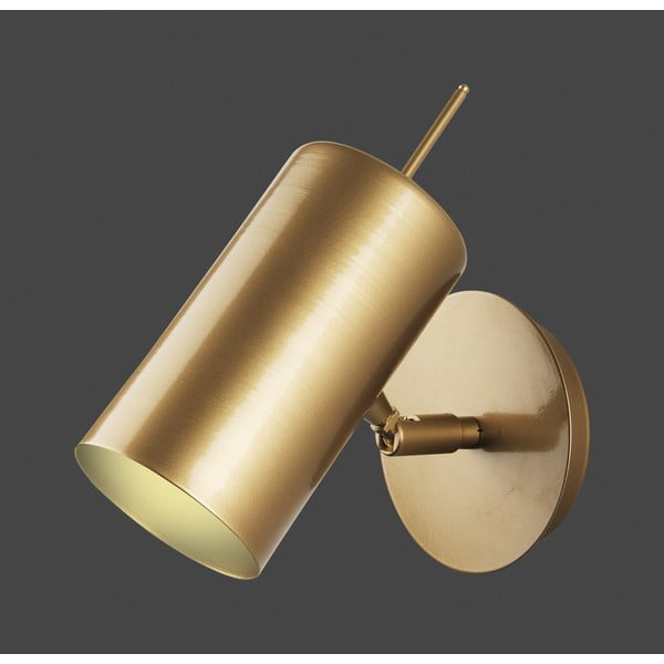 Zidna svjetiljka u zlatnoj boji Squid Lighting Geo, visina 23 cm-image-1