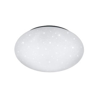 Bijela LED stropna svjetiljka Trio Putz, promjera 40 cm