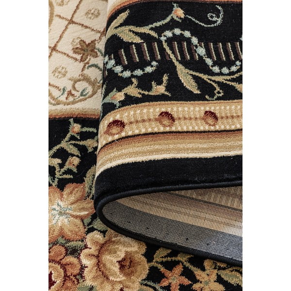 Crni/bež tepih 120x170 cm Herat – Nouristan-image-3