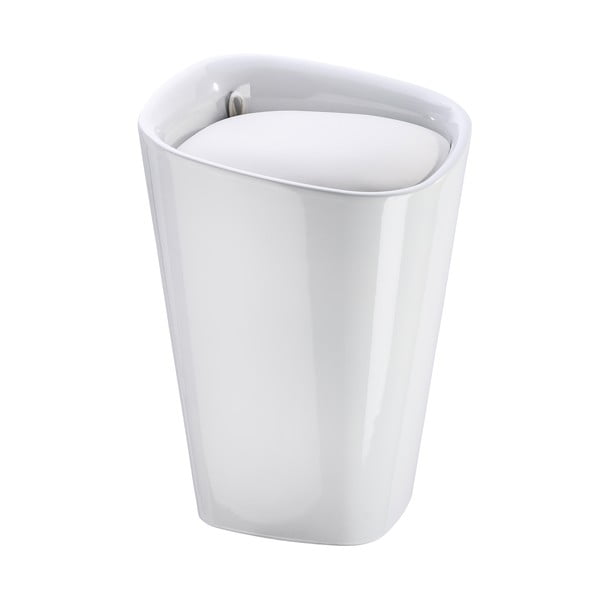 Bijela košara za rublje i stolica 2u1 Wenkoo Candy 20 l-image-2
