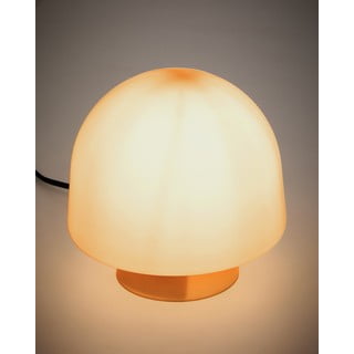 Narančasta stolna lampa sa staklenim sjenilom (visina 20 cm) Reig – Kave Home