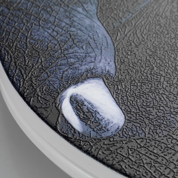 Crna WC daska od nehrđajućeg čelika Wenko Elephant-image-1