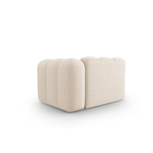 Krem modularna sjedeća garnitura (s desnim kutom) Lupine – Micadoni Home-image-4
