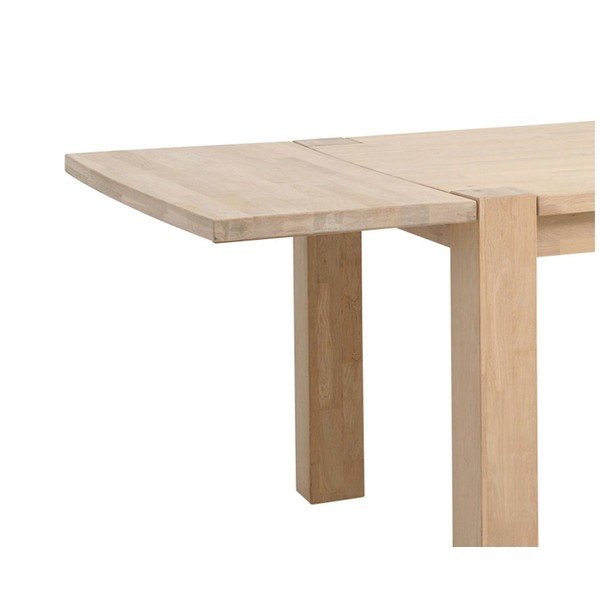 Dodatna ploča za stol od punog hrasta 100x50 cm Texas – Furnhouse-image-1