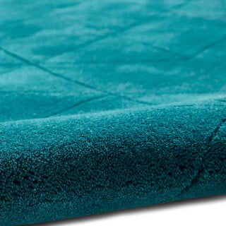 Smaragdno zeleni vuneni tepih Think Rugs Kasbah, 150 x 230 cm