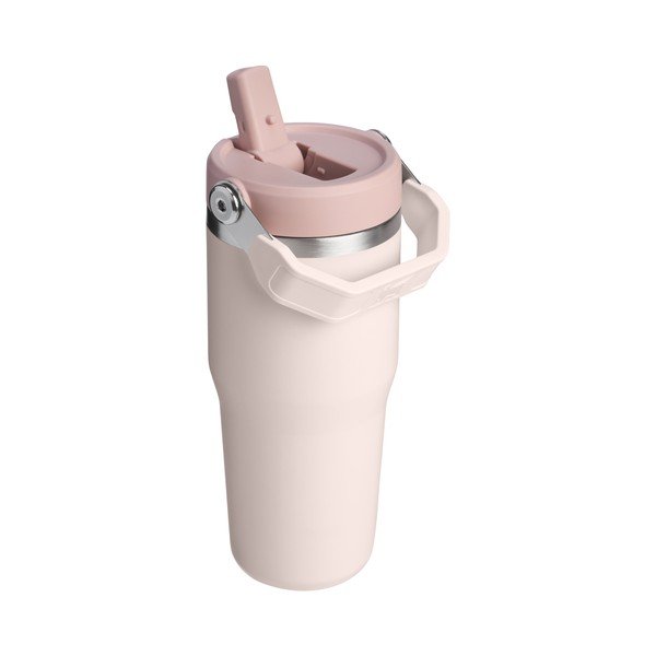 Svijetlo ružičasta termosica od nehrđajućeg čelika 410 ml IceFlow™ Flip Straw 2.0 Tumbler Rose Quartz – Stanley-image-2