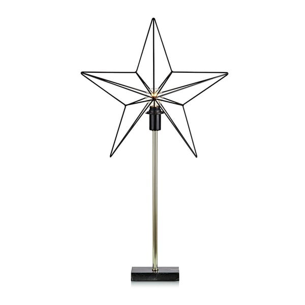 Svjetleći LED ukras Markslöjd Tjusa Star Black