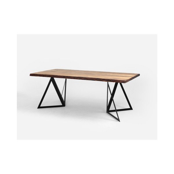 Blagovaonski stol s borovom daskom Custom Form Sherwood Dark, 240 x 100 cm-image-2